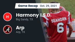 Recap: Harmony I.S.D. vs. Arp  2021