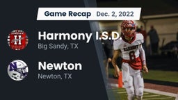 Recap: Harmony I.S.D. vs. Newton  2022