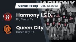 Recap: Harmony I.S.D. vs. Queen City  2023