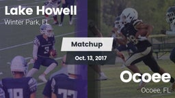 Matchup: Lake Howell High vs. Ocoee  2017