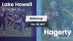 Matchup: Lake Howell High vs. Hagerty  2017