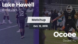 Matchup: Lake Howell High vs. Ocoee  2018
