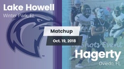 Matchup: Lake Howell High vs. Hagerty  2018