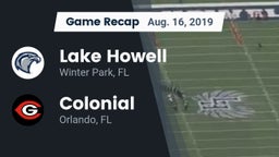 Recap: Lake Howell  vs. Colonial  2019