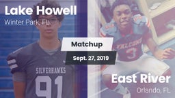 Matchup: Lake Howell High vs. East River  2019