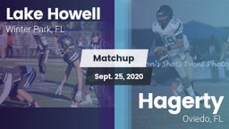 Matchup: Lake Howell High vs. Hagerty  2020