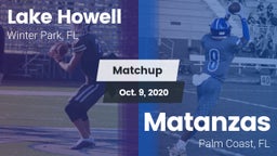 Matchup: Lake Howell High vs. Matanzas  2020