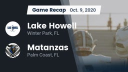 Recap: Lake Howell  vs. Matanzas  2020