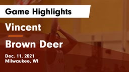 Vincent  vs Brown Deer  Game Highlights - Dec. 11, 2021