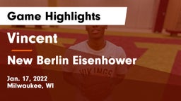 Vincent  vs New Berlin Eisenhower Game Highlights - Jan. 17, 2022