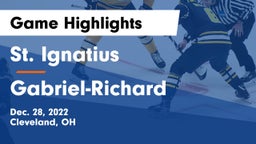 St. Ignatius  vs Gabriel-Richard  Game Highlights - Dec. 28, 2022