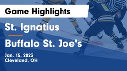 St. Ignatius  vs Buffalo St. Joe's Game Highlights - Jan. 15, 2023