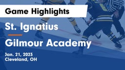 St. Ignatius  vs Gilmour Academy  Game Highlights - Jan. 21, 2023