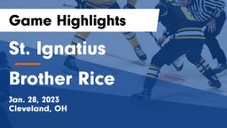 St. Ignatius  vs Brother Rice  Game Highlights - Jan. 28, 2023