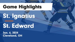 St. Ignatius vs St. Edward  Game Highlights - Jan. 6, 2024