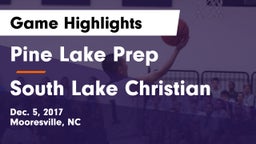 Pine Lake Prep  vs South Lake Christian Game Highlights - Dec. 5, 2017