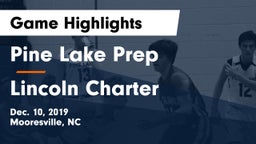 Pine Lake Prep  vs Lincoln Charter Game Highlights - Dec. 10, 2019