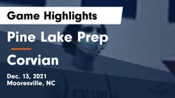Pine Lake Prep  vs Corvian Game Highlights - Dec. 13, 2021
