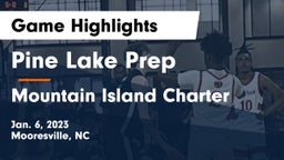 Pine Lake Prep  vs Mountain Island Charter  Game Highlights - Jan. 6, 2023