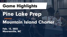 Pine Lake Prep  vs Mountain Island Charter  Game Highlights - Feb. 13, 2023