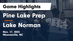Pine Lake Prep  vs Lake Norman  Game Highlights - Nov. 17, 2023