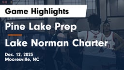 Pine Lake Prep  vs Lake Norman Charter  Game Highlights - Dec. 12, 2023