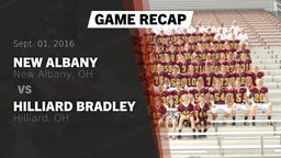 Recap: New Albany  vs. Hilliard Bradley  2016