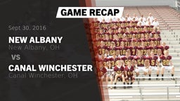 Recap: New Albany  vs. Canal Winchester  2016