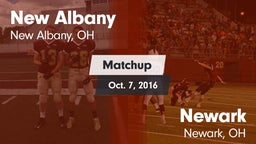 Matchup: New Albany High vs. Newark  2016