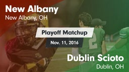 Matchup: New Albany High vs. Dublin Scioto  2016
