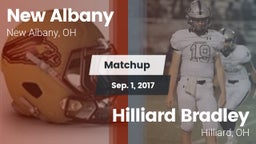 Matchup: New Albany High vs. Hilliard Bradley  2017