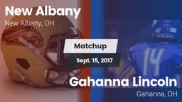 Matchup: New Albany High vs. Gahanna Lincoln  2017