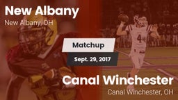 Matchup: New Albany High vs. Canal Winchester  2017