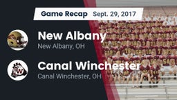 Recap: New Albany  vs. Canal Winchester  2017