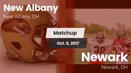 Matchup: New Albany High vs. Newark  2017