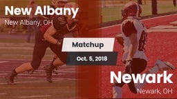 Matchup: New Albany High vs. Newark  2018