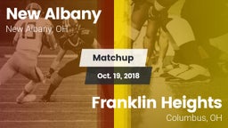 Matchup: New Albany High vs. Franklin Heights  2018
