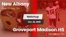 Matchup: New Albany High vs. Groveport Madison HS 2018