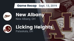 Recap: New Albany  vs. Licking Heights  2019