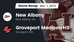 Recap: New Albany  vs. Groveport Madison HS 2019