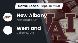 Recap: New Albany  vs. Westland  2020