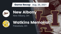 Recap: New Albany  vs. Watkins Memorial  2021