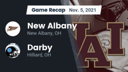 Recap: New Albany  vs. Darby  2021