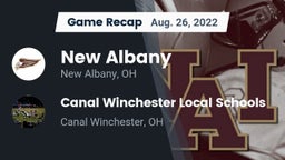Recap: New Albany  vs. Canal Winchester Local Schools 2022