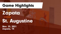 Zapata  vs St. Augustine   Game Highlights - Nov. 23, 2021