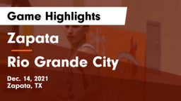 Zapata  vs Rio Grande City  Game Highlights - Dec. 14, 2021