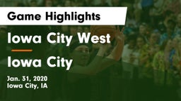 Iowa City West vs Iowa City  Game Highlights - Jan. 31, 2020