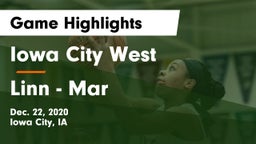 Iowa City West vs Linn - Mar  Game Highlights - Dec. 22, 2020
