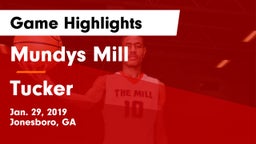 Mundys Mill  vs Tucker  Game Highlights - Jan. 29, 2019