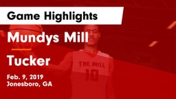 Mundys Mill  vs Tucker  Game Highlights - Feb. 9, 2019